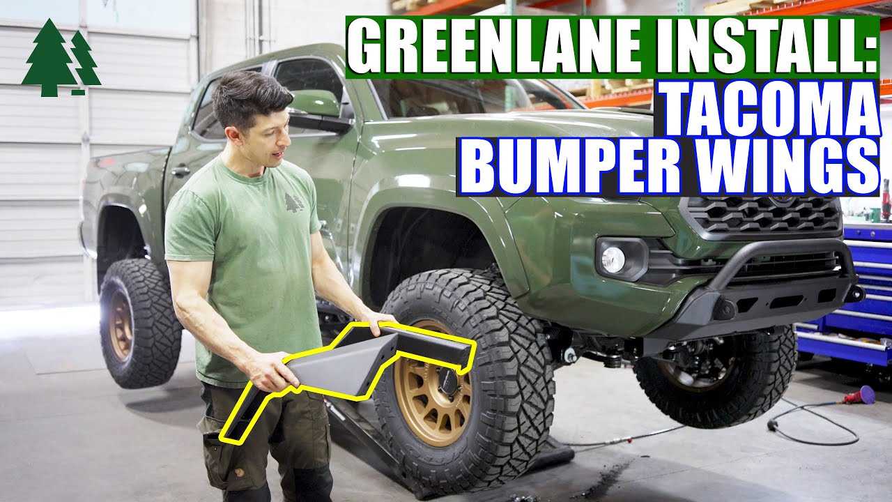 Tacoma Stump Bumper High Clearance Wings