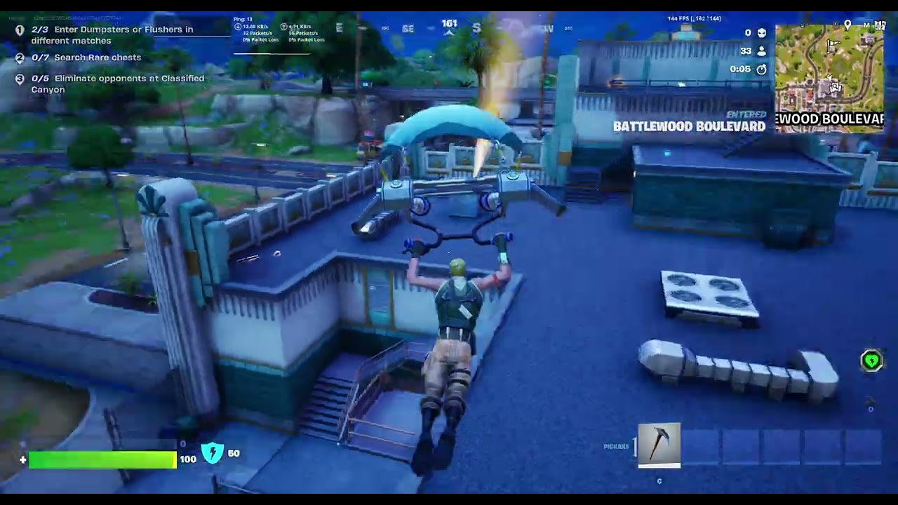 Fortnite Chapter 7: Season 1 - Visitor Arrival Event RE RUN (No Commentary)