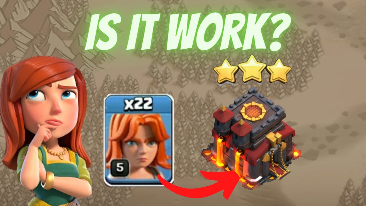 Master the TH10 Valkyrie Attack/TH10 Valkyrie Attack Strategy/Clash of clans town hall 10 base