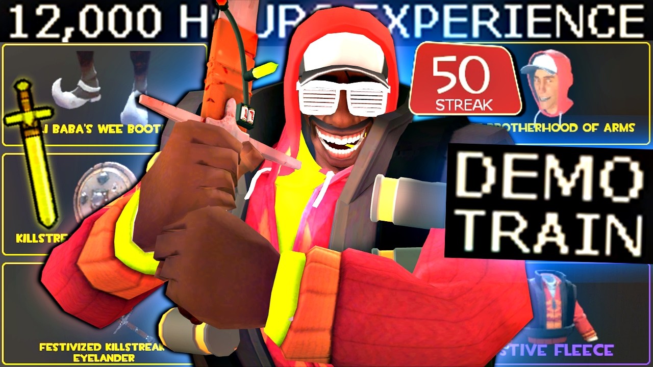 12000+ Hour Gamer Plays Demoknight🔸TF2 Gameplay