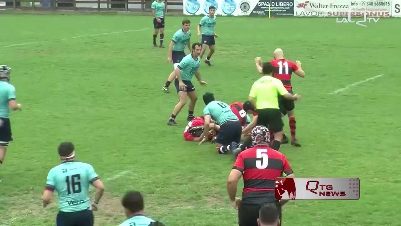PAGANICA RUGBY, RIMONTA DA FAVOLA SUL CAMPO DELLA CAPITOLINA CADETTA E SECONDO POSTO