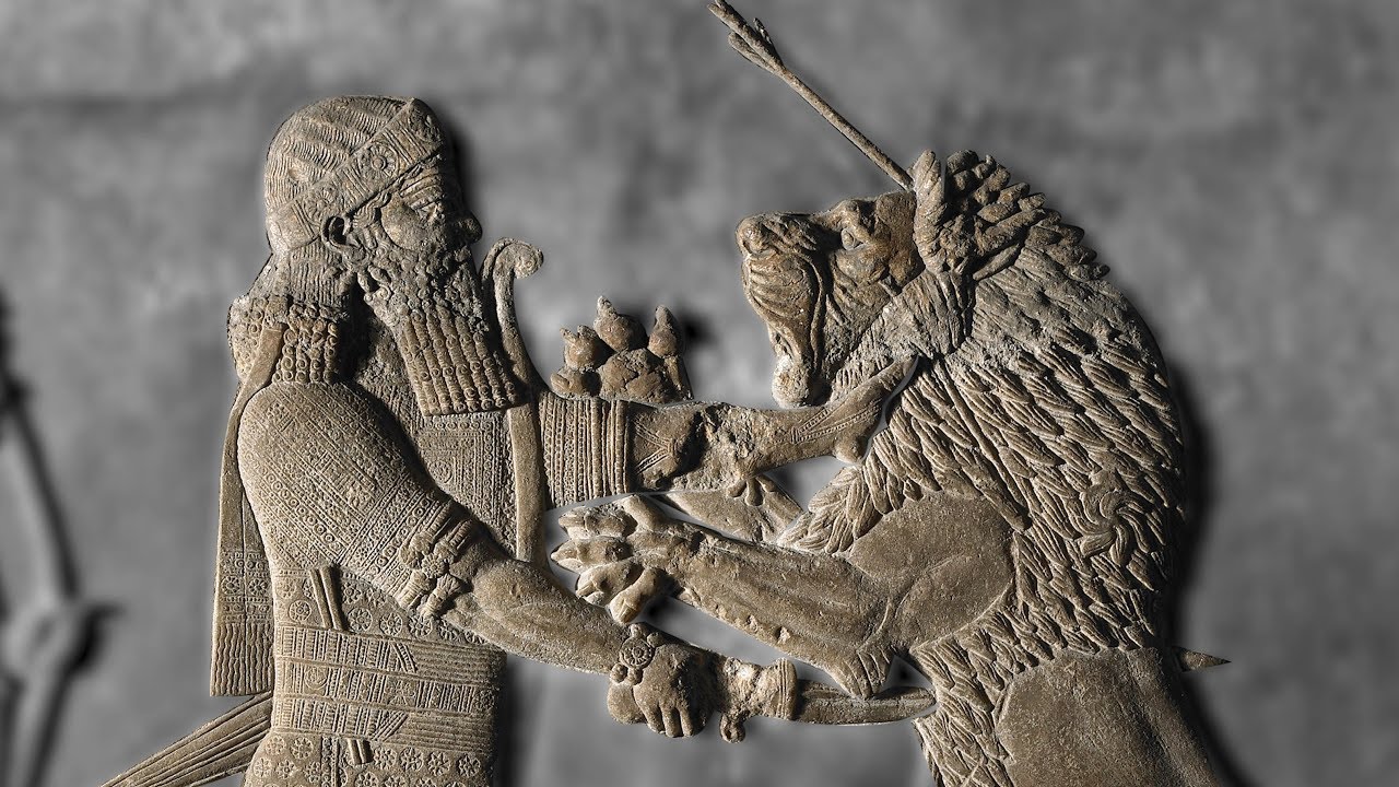 The palace decoration of Ashurbanipal