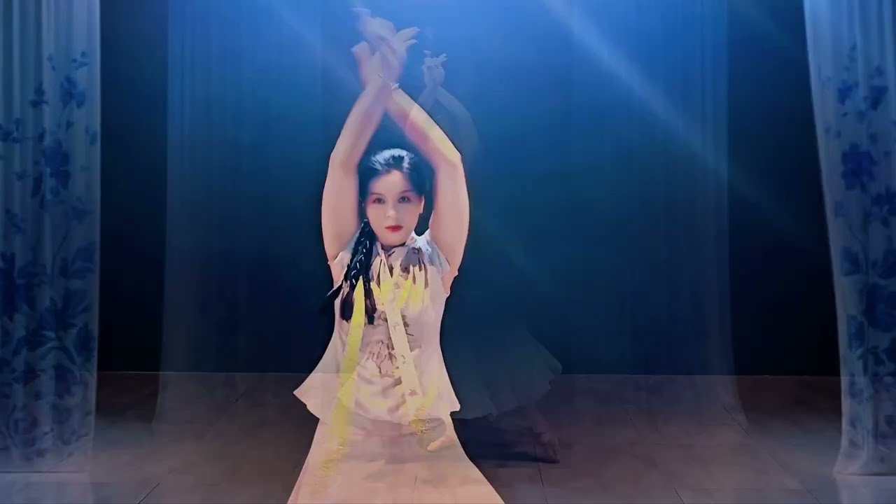 Sứ Thanh Hoa《青花瓷 》- 💃Bản quạt xếp của Bạch lão sư
