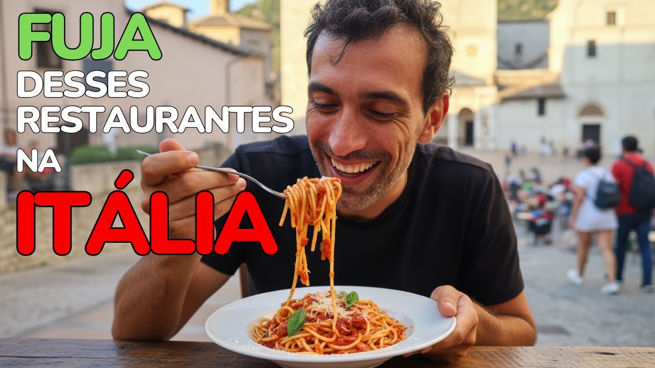 Como Encontrar RESTAURANTES MAIS AUTÊNTICOS na ITÁLIA (e fugir dos 