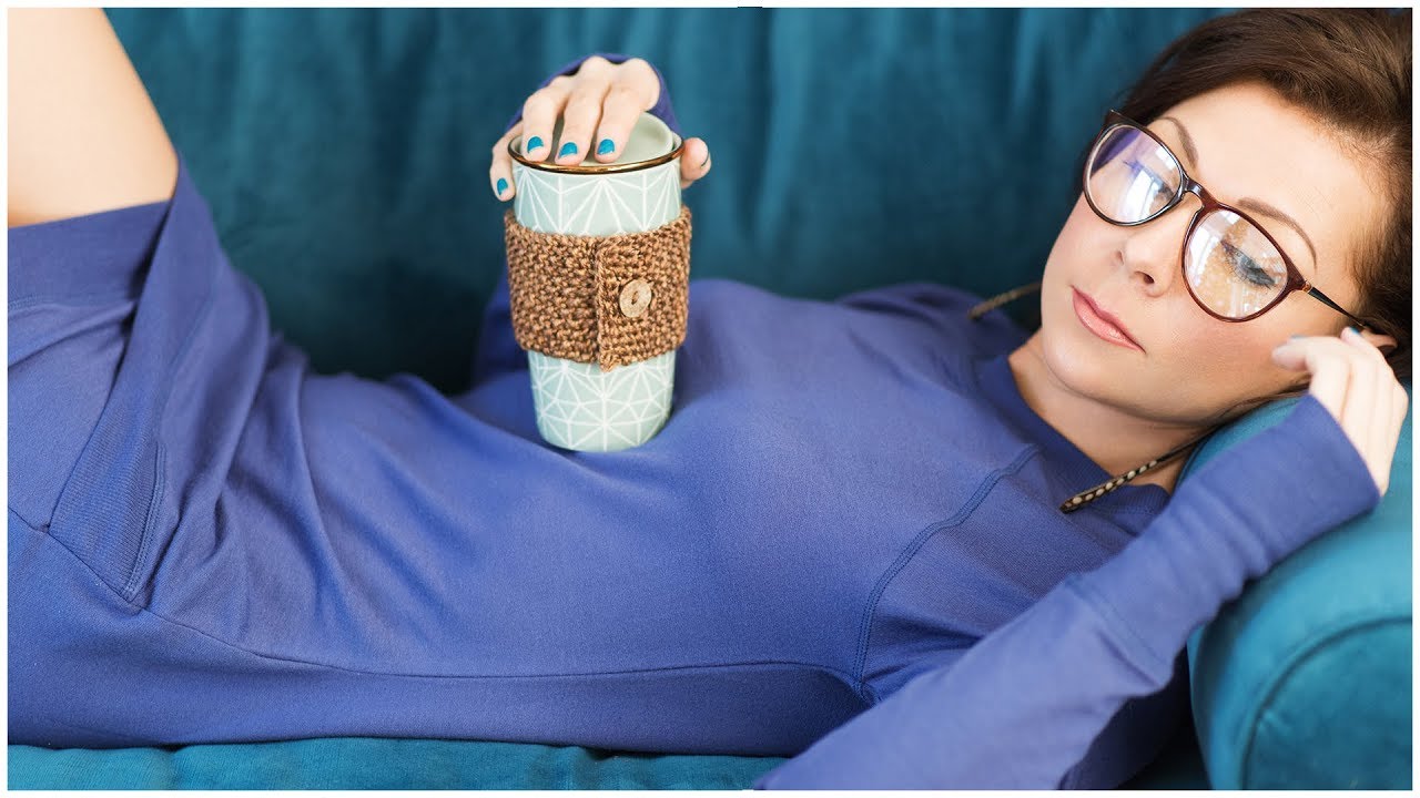 How to Knit a Coffee Cozy - Part 1 - Seed Stitch
