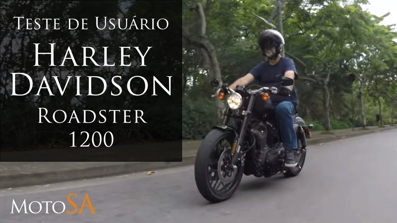 HARLEY DAVIDSON ROADSTER 1200 - Teste de Usuário para Usuário