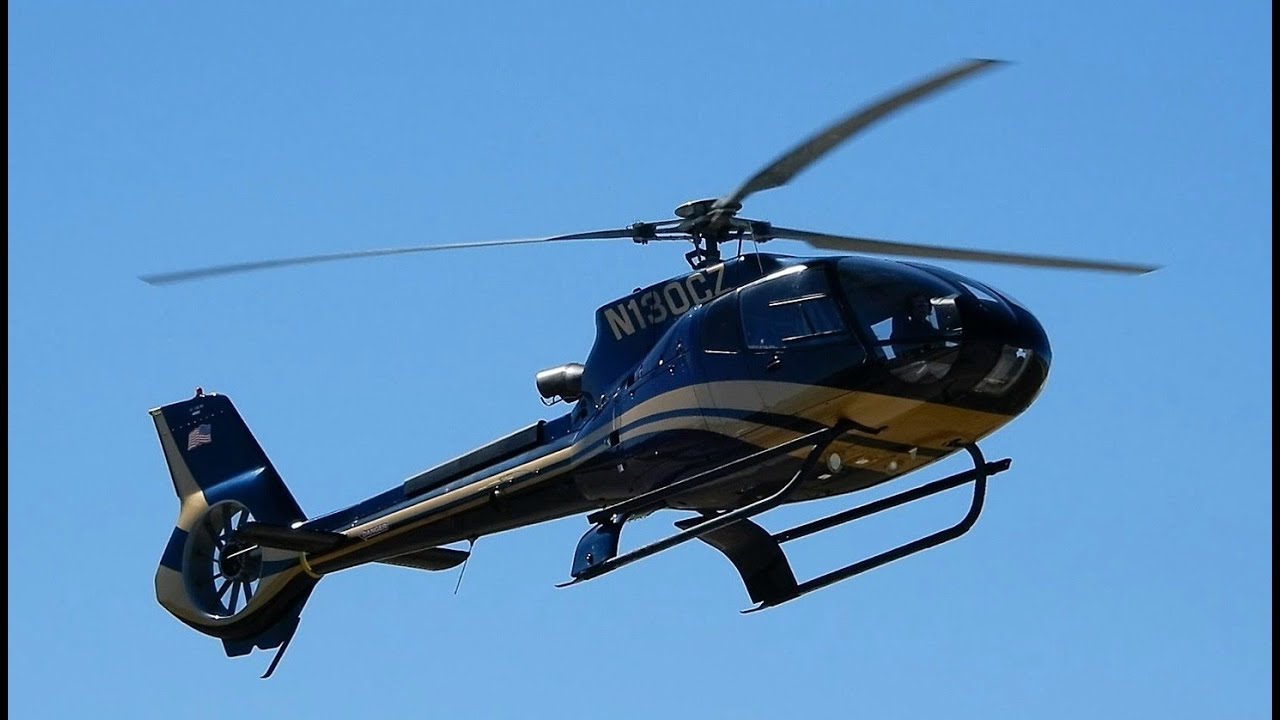 Airbus EC130 Executive Helicopter Landing at Van Nuys Airport (N130CZ) H130 (Crashed on 02-09-2024)