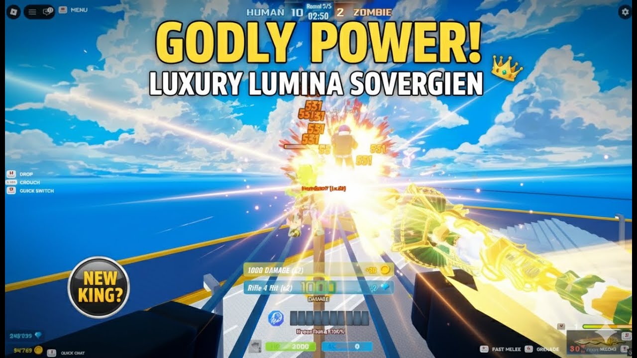 Roblox Infection Gunfight: [Luxury] Lumina Sovereign Showcase