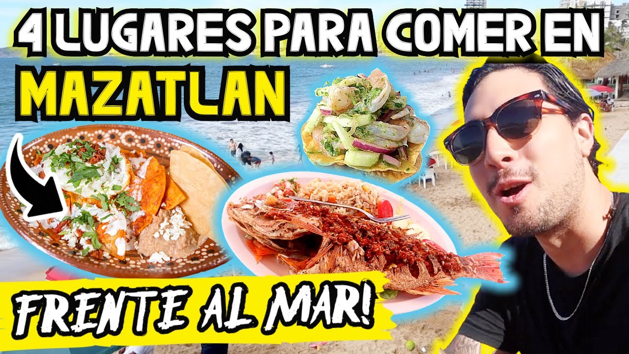 4 imperdibles FRENTE A LA PLAYA en MAZATLÁN! 🌊🦐 @Antonio Zazueta @Arturo Del Mar