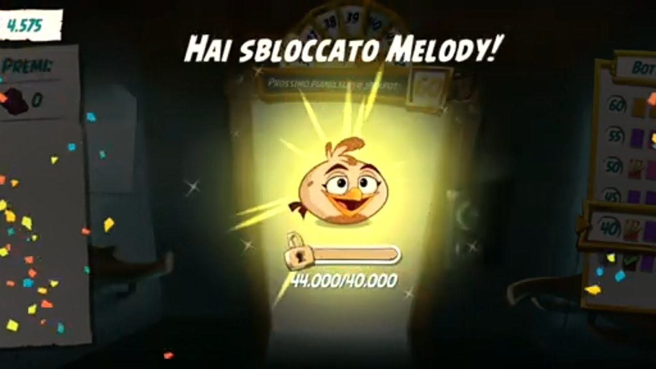 Angry birds 2 unlocked Melody