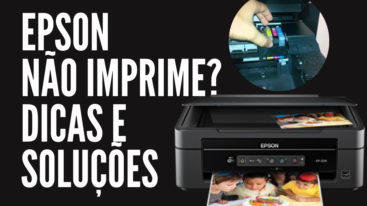 Dicas para resolver os C&oacute;digos de Erro da impressora Epson