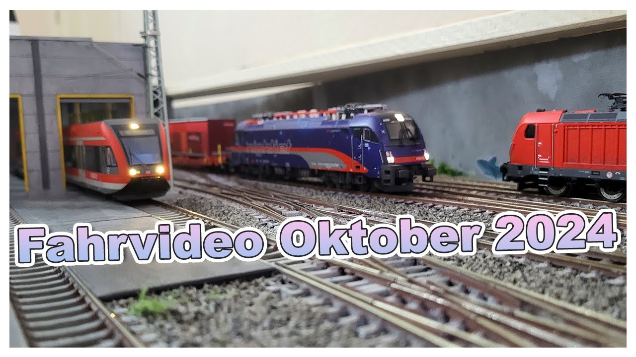 Modellbahn im Rangier und Zugdienst | October 2024 | H0 Modelleisenbahn