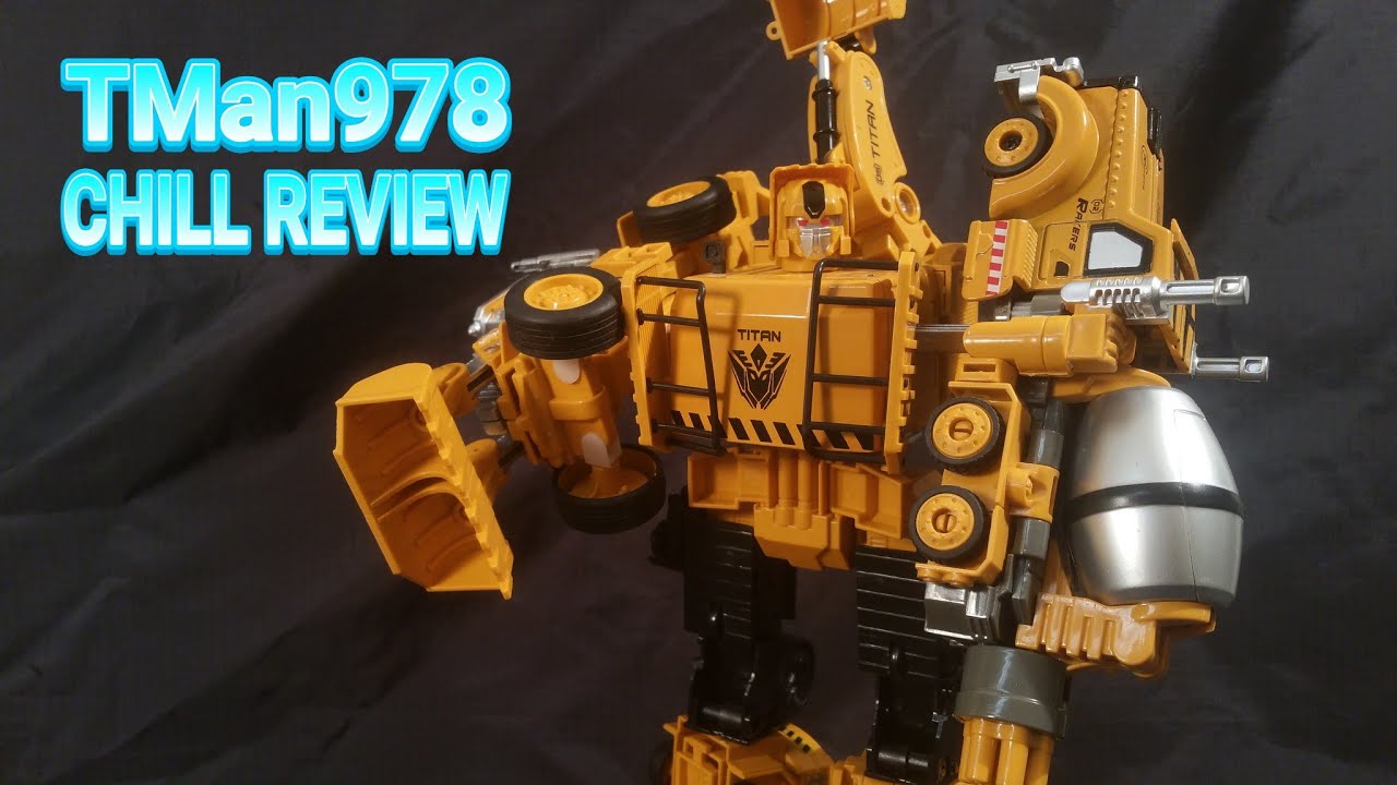 Обзор набора Big Mo's Trans Truck Engineering Mega Robot из 5 наборов