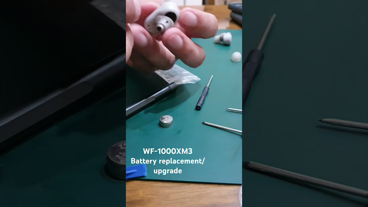 WF-1000XM3 battery replacement/upgrade.