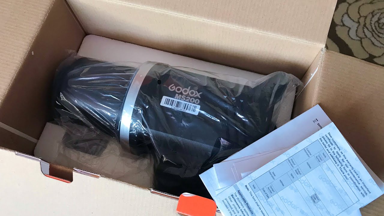 Купил Godox MS200 через OZON Нерабочий экземпляр  Вернули деньги