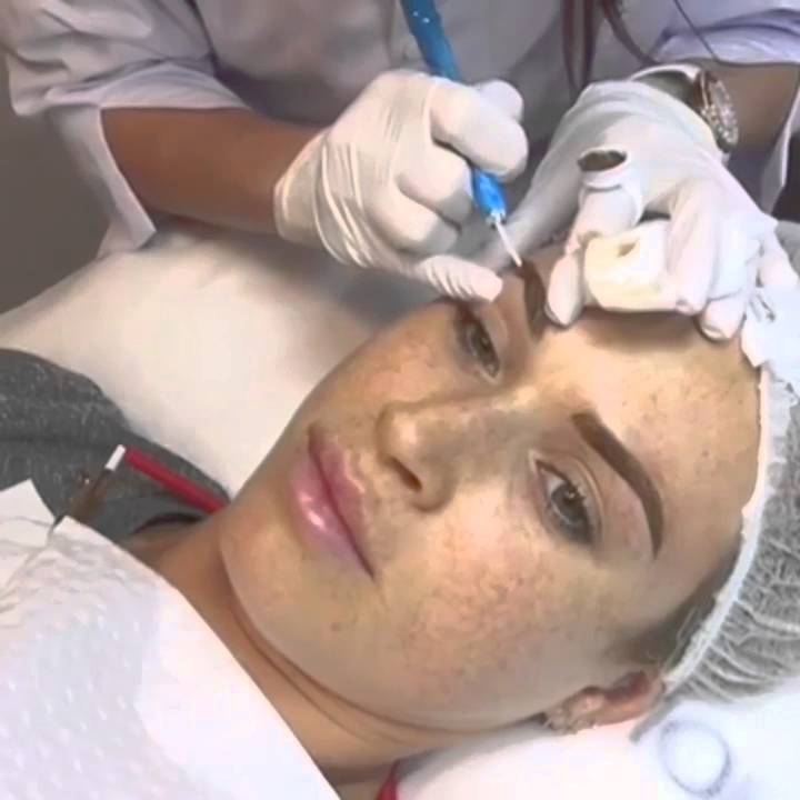 Eyebrow feathering by Tanya Do