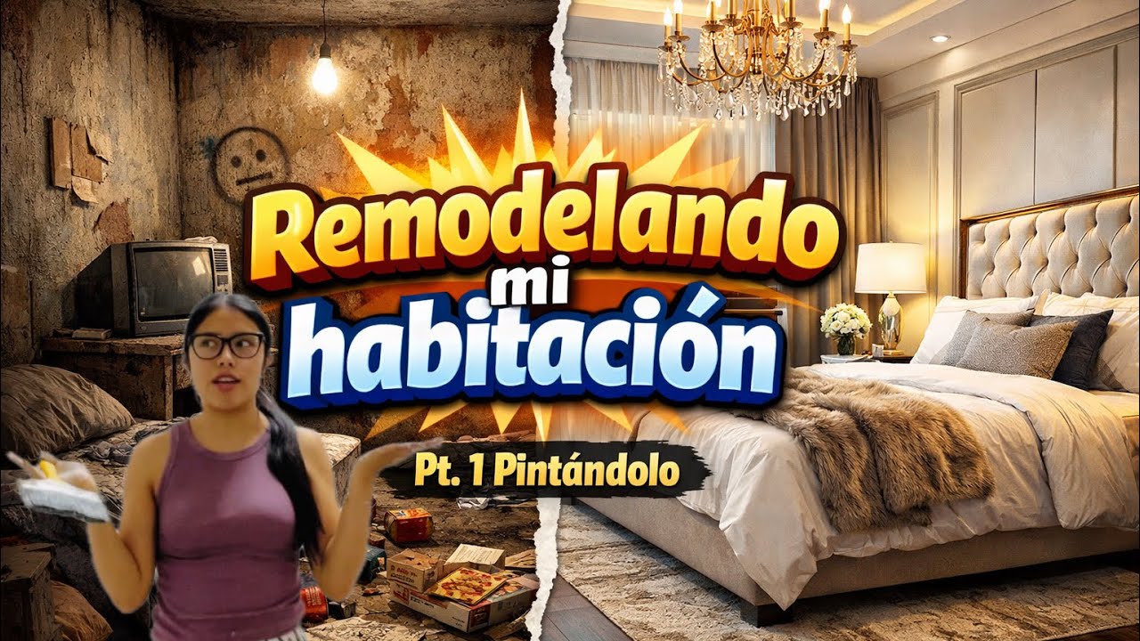 Remodelando mi habitación + Pintando mi cuarto Pt. 1