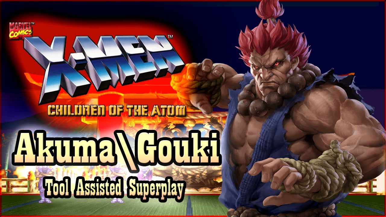 【TAS】X-MEN CHILDREN OF THE ATOM - AKUMA\GOUKI (REMAKE)