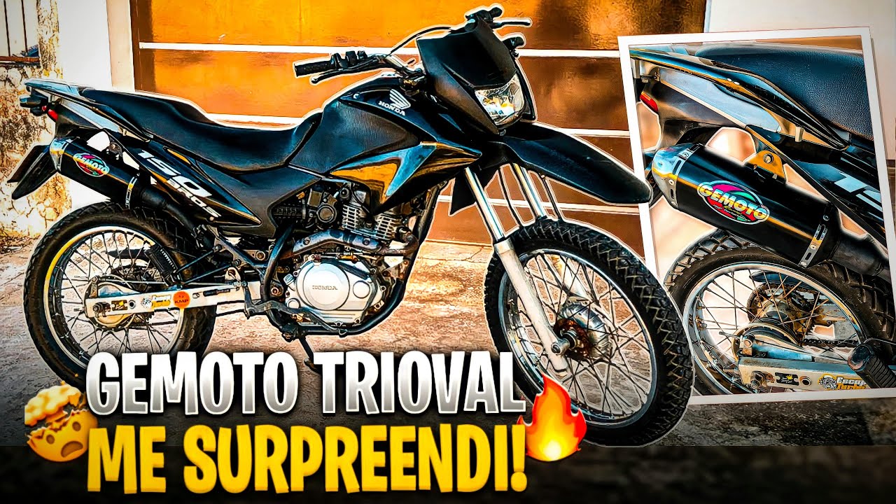 GEMOTO NA BROS 150! MELHOR QUE FORTUNA!!