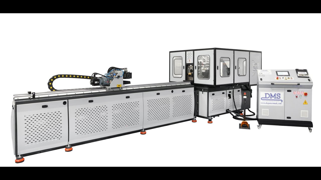 DMS 48/4HM+1TUBE REDUCTION AND PUNCHING MACHINE -DMS 48/4HM+1 BORU UCU FORM VERME VE DELME MAKİNESİ