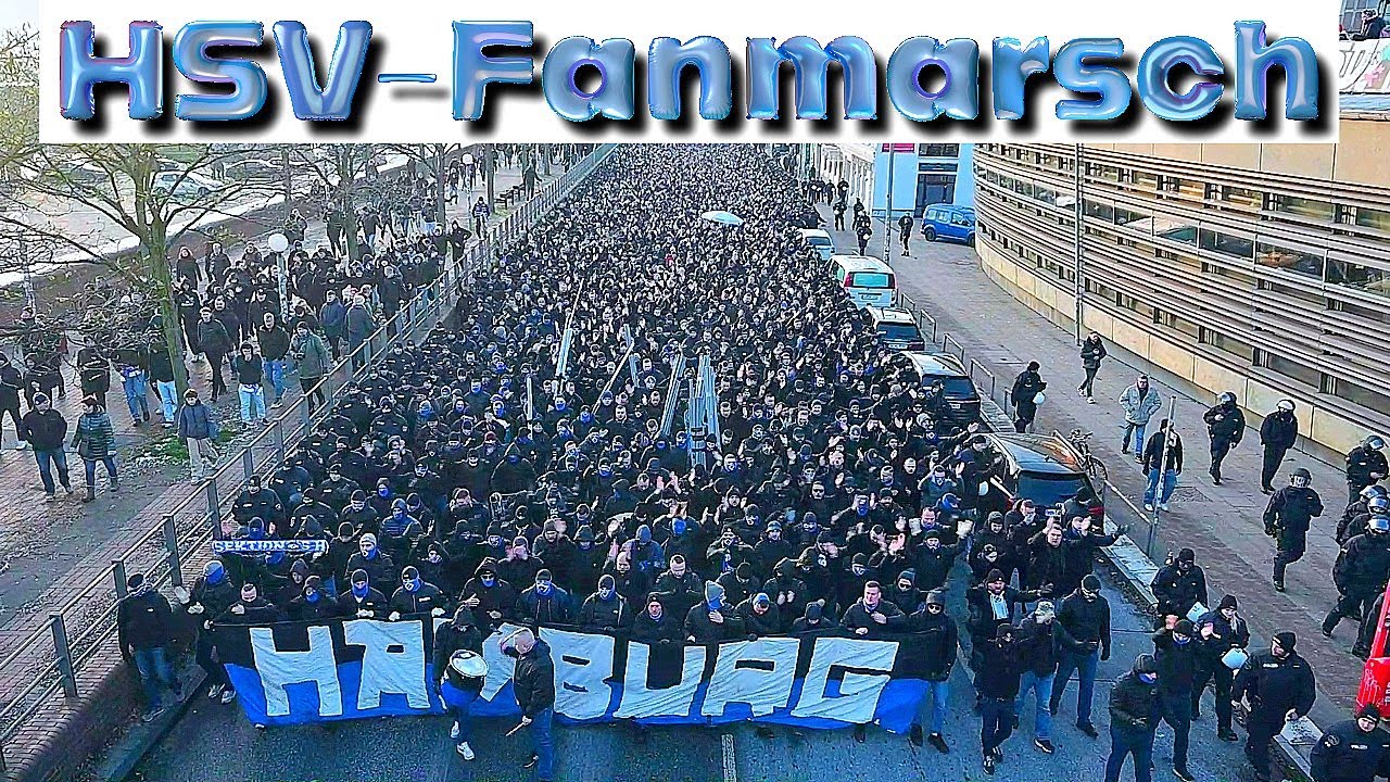 ⚽HSV-Fanmarsch⚽