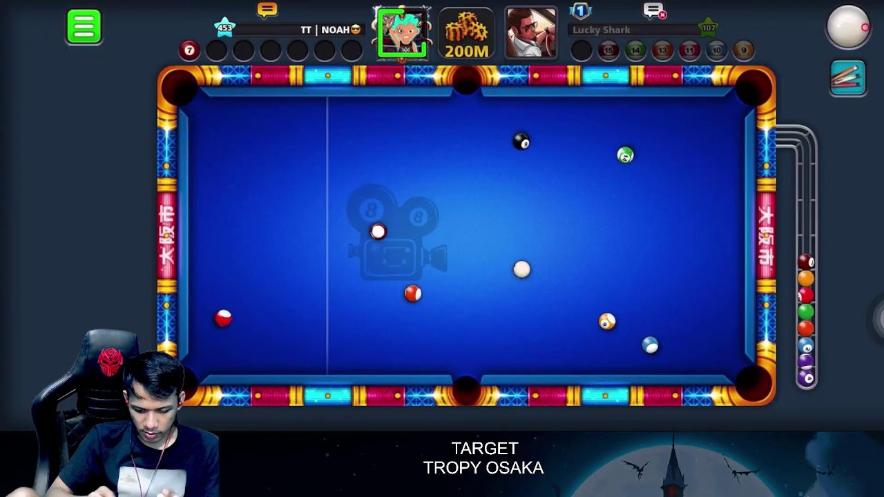 8 ball pool trickshot