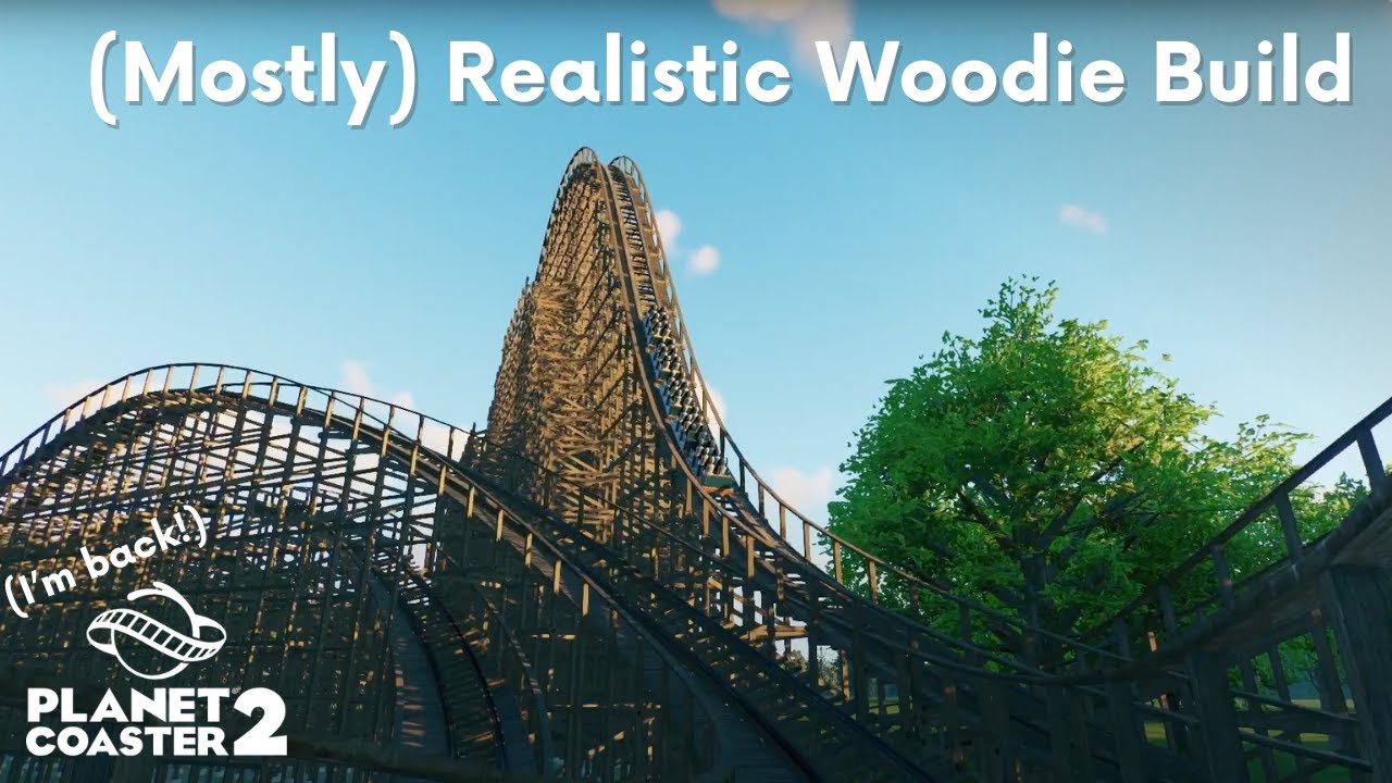 Planet Coaster 2 - Building a BEHEMOTH Wooden Coaster | Realistic WoodenCoaster | Mini Series  Ep 01