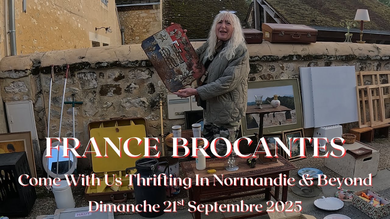 EP 62 Come With Us Thrifting For Antiques & Vintage Items In Normandie & Beyond Picking Treasure
