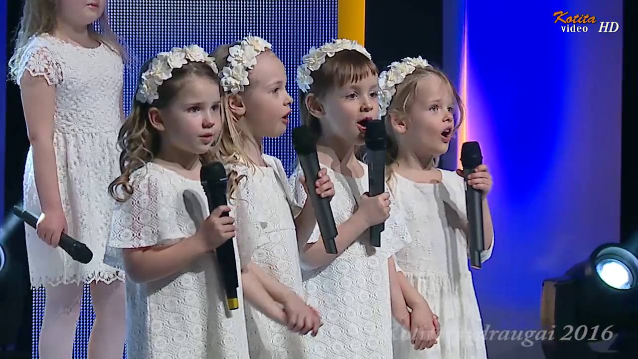 Muzikos Perlų akademija ir Asta Pilypaitė -  ,,Bažnytėlej debesų'' ,,Kotita ir draugai 2016''