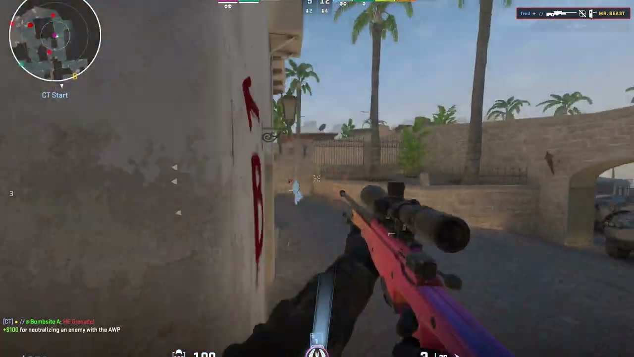 #cs2 Premier hvh #2 ft. gamesense.pub