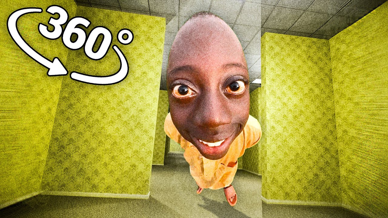 Tenge Tenge - Backrooms in 360° Video | VR / 8K | (Tenge Tenge Dance)
