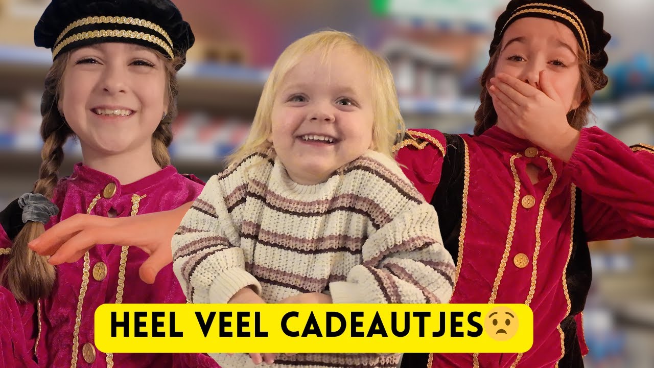 WE VIEREN SINTERKLAAS (MEGA VEEL CADEAUTJES!!) + SUPER SCHATTIG