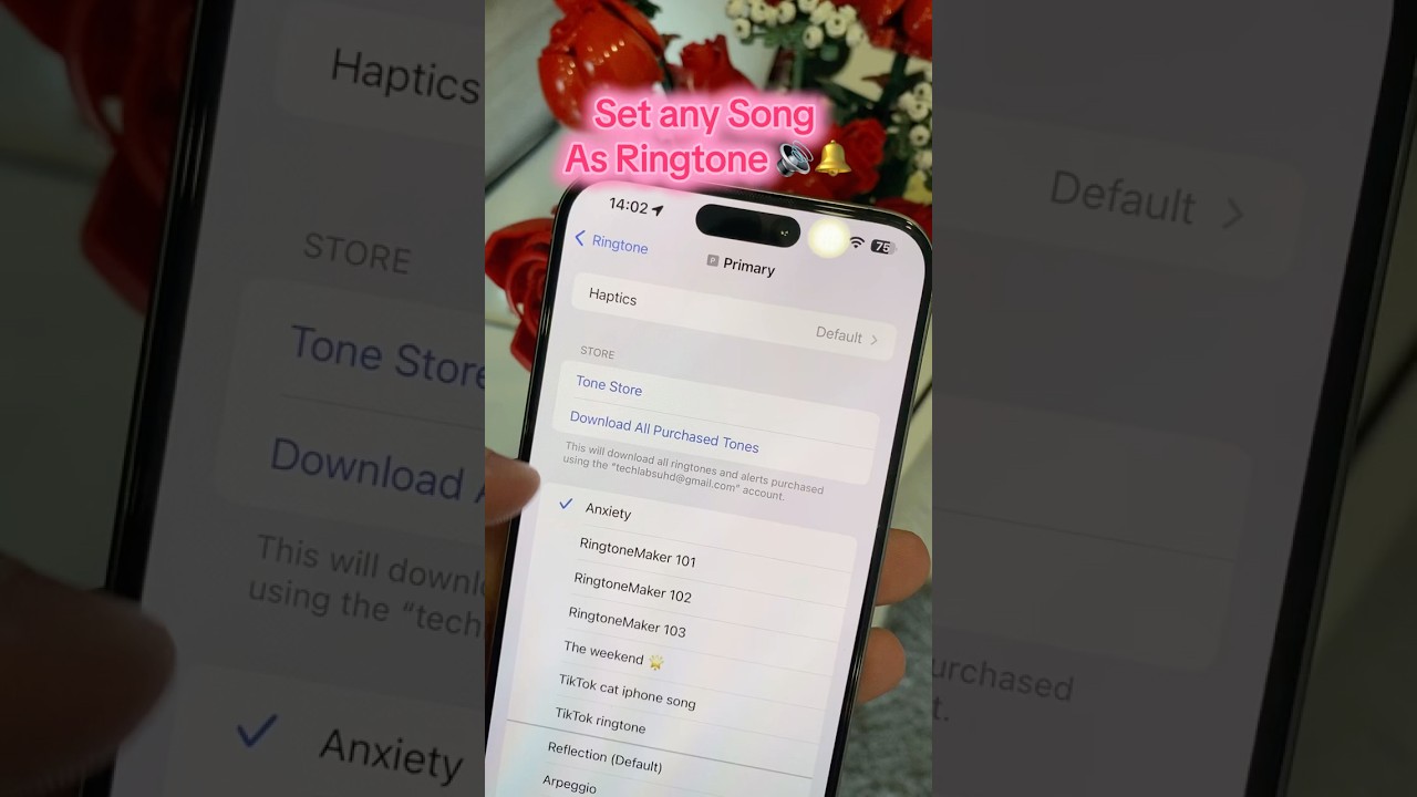 How to Set ANY Song as RINGTONE on iPhone (Easy)