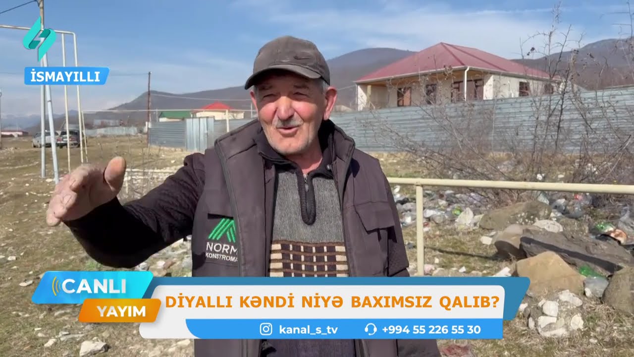 Diyallı kəndi niyə baxımsız qalıb? | Canlı Yayım