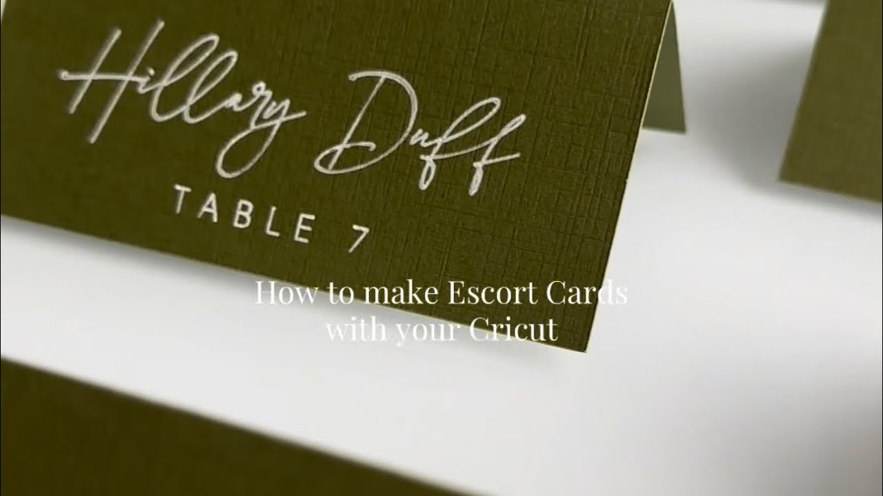 Как сделать карточки для рассадки гостей с помощью Cricut для любого мероприятия! #свадьбасвоимир...