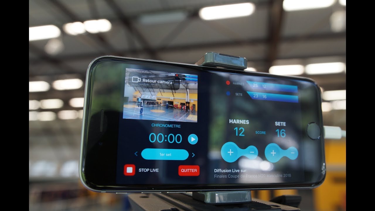 Tutoriel de l'application Swish Live