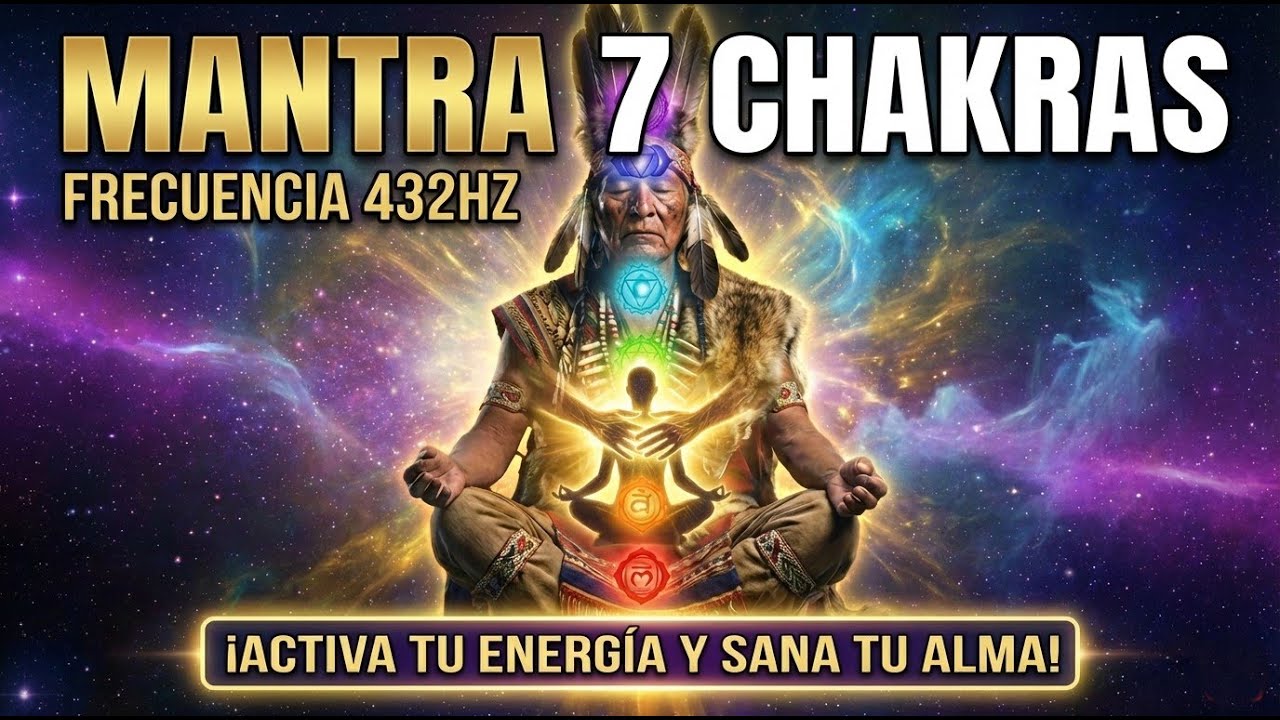 MANTRA 7 CHAKRAS 432Hz - Música De Limpieza de Energía Negativa y Alineación Total ✨