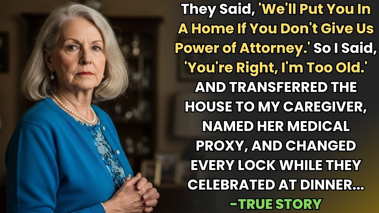 Her True Story From Massachusetts👵💔They Demanded Power of Attorney So She Transferred Everything And