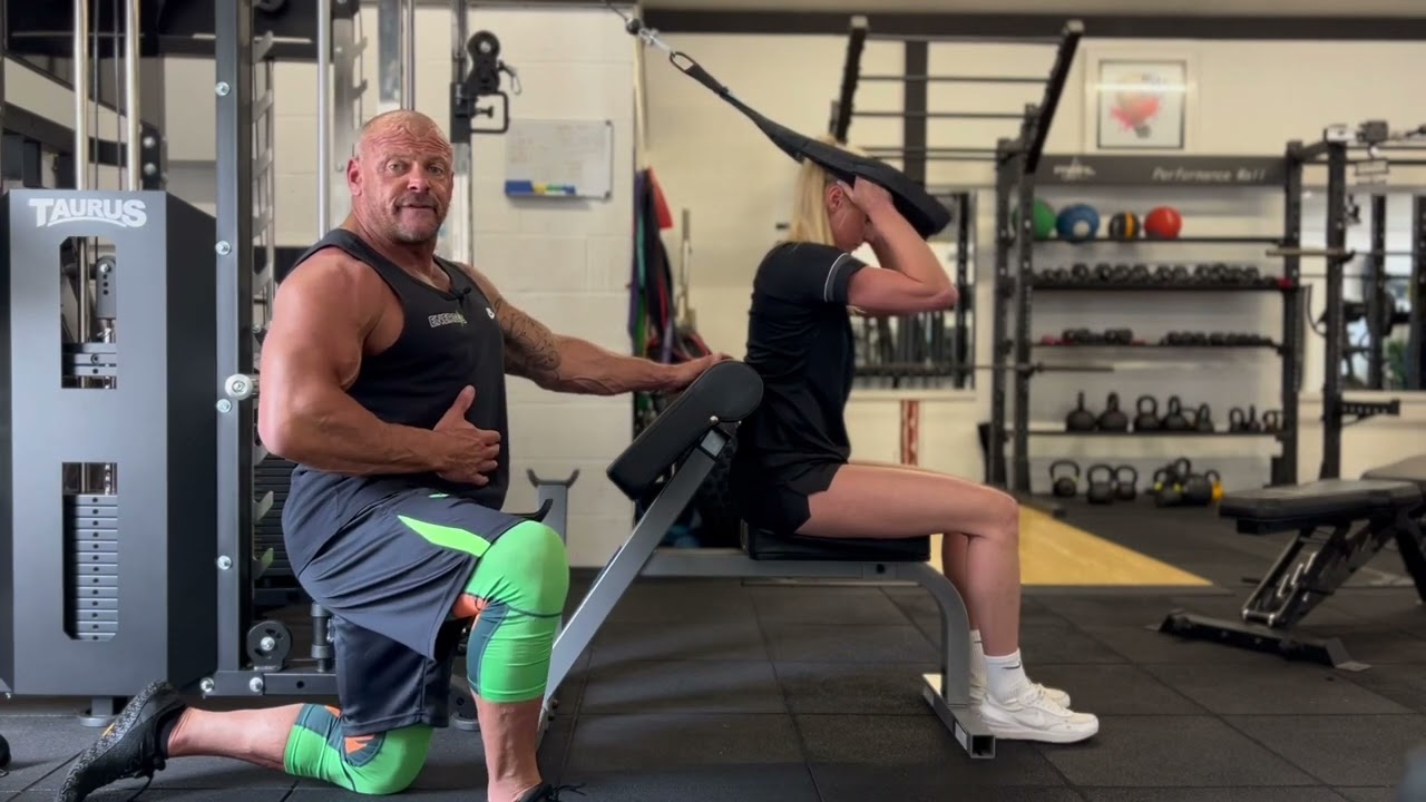 Seated Cable Ab Crunch