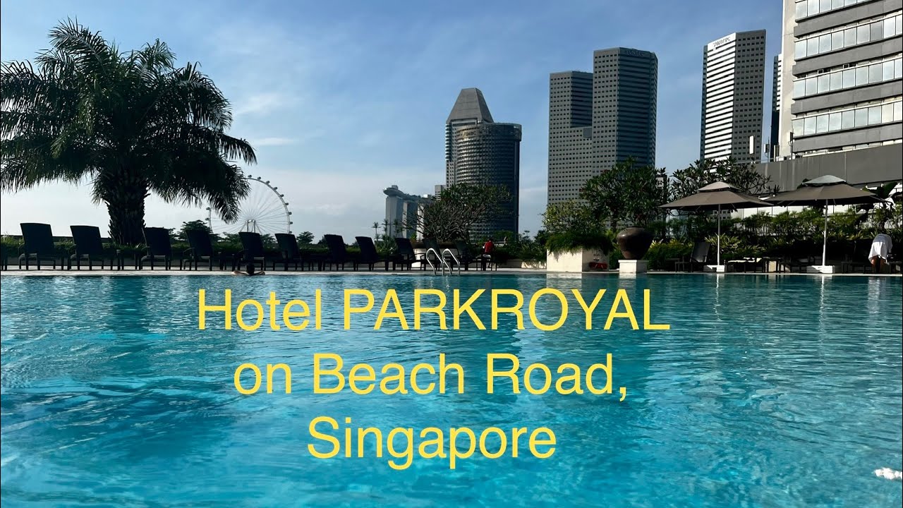 Hotel PARKROYAL on Beach Road, Singapore. Wonderful pool!