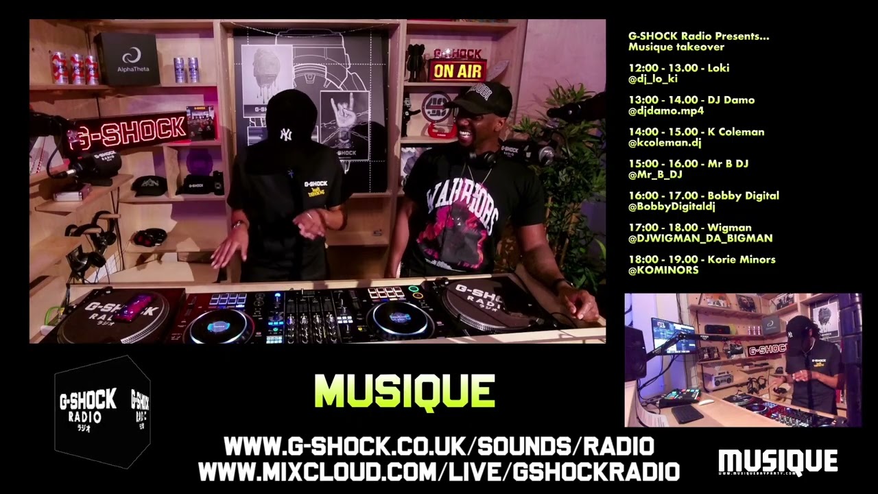 DJ DAMO LIVE AT G-SHOCK LONDON RADIO