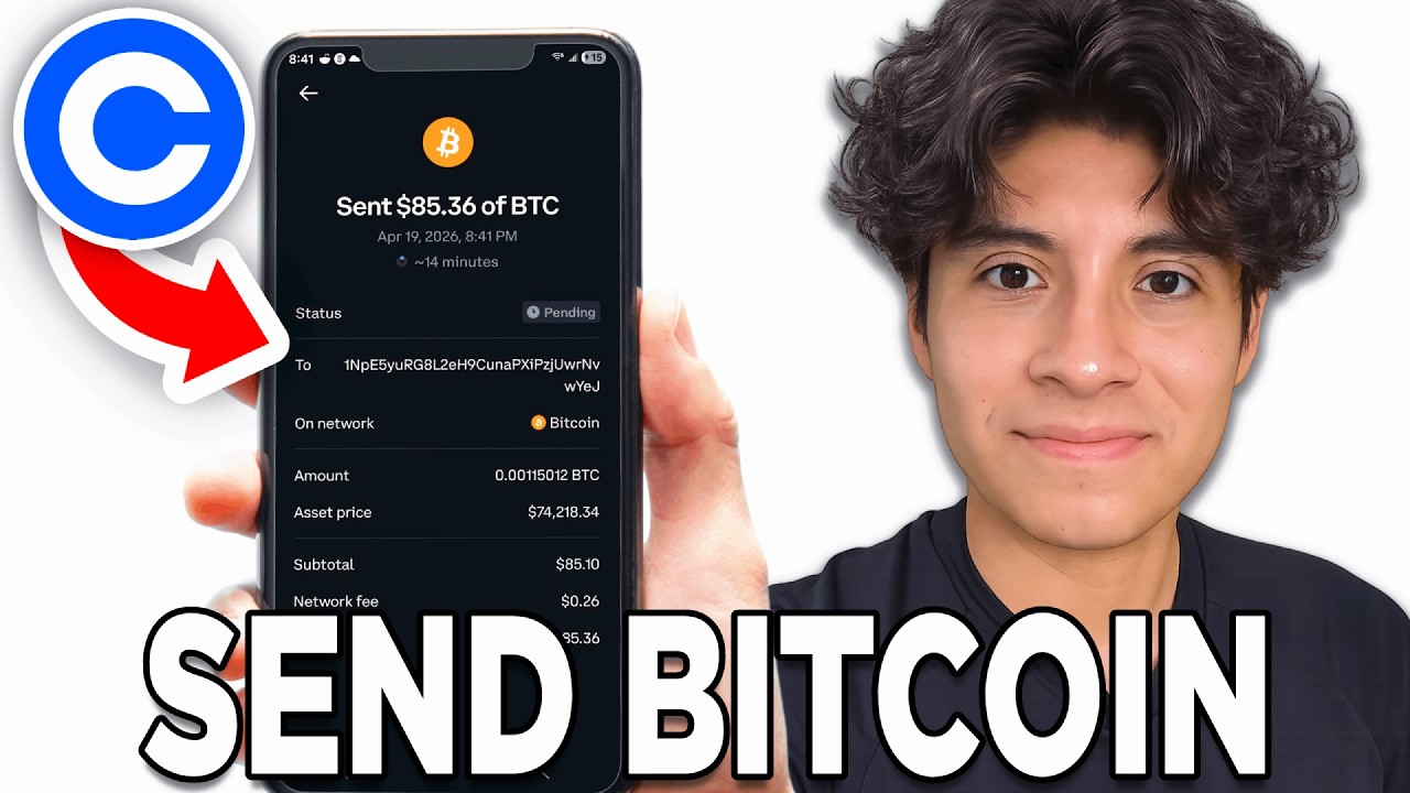 Как перевести биткоины с Coinbase на другой кошелек! - Инструкция