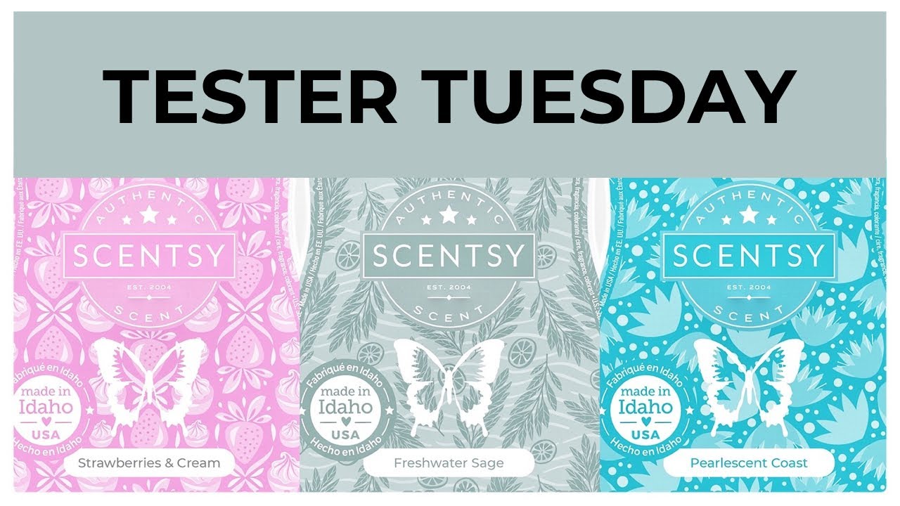 Tester Tuesday Strawberries & Cream, Freshwater. & Sage and Pearlescent Coast