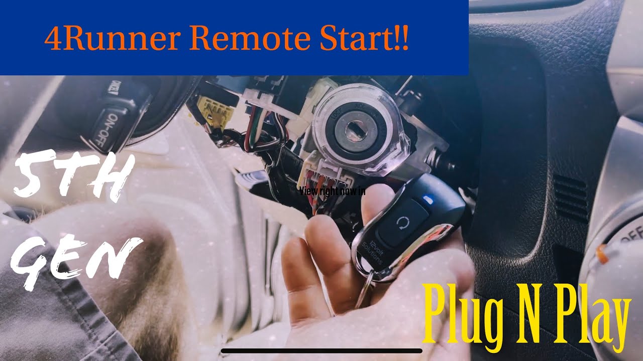 4Runner Remote Start | Простое подключение и работа | 5-е поколение, своими руками!