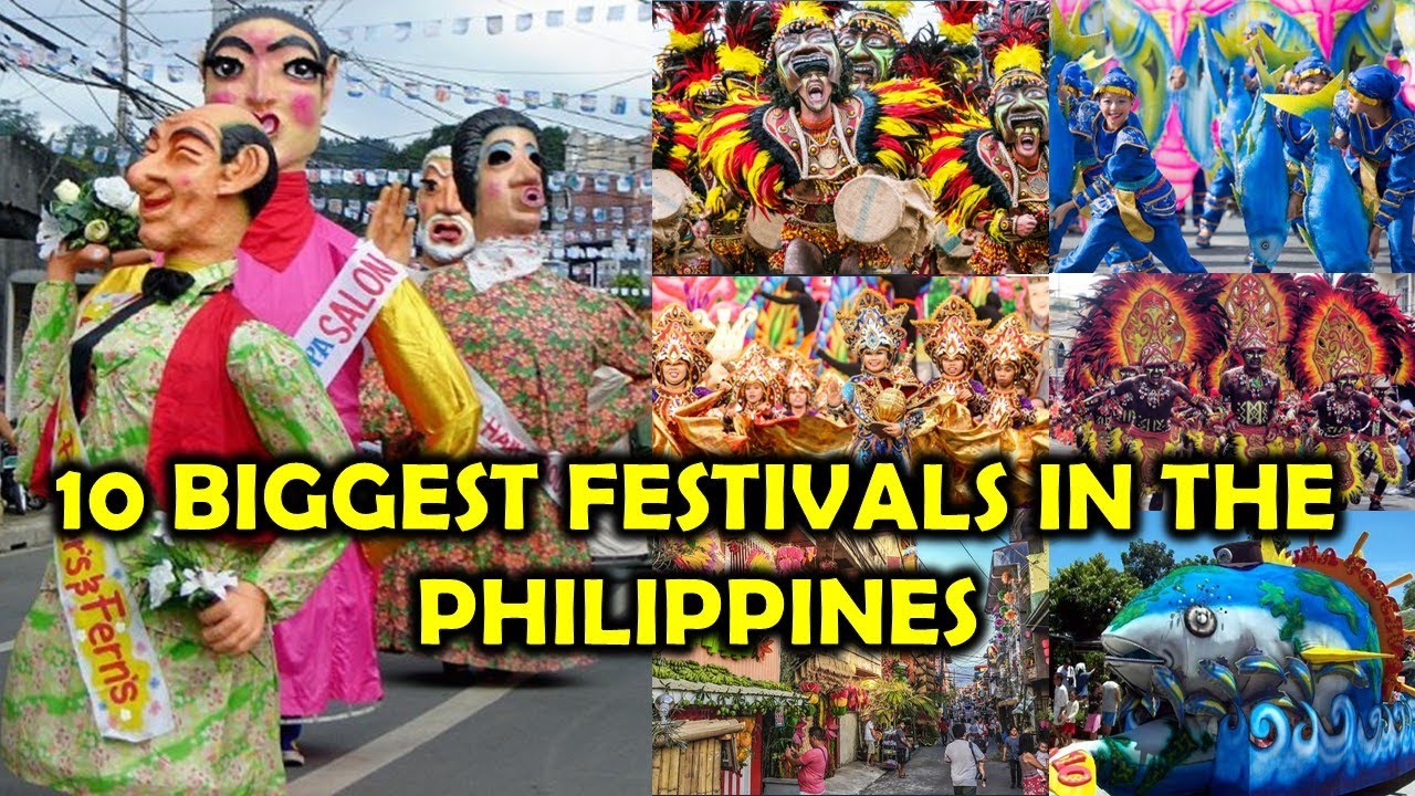 TOP 10 BIGGEST FESTIVALS IN THE PHILIPPINES