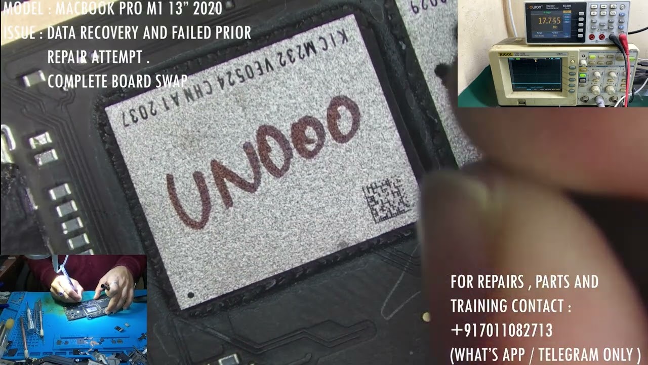 DATA RECOVERY !!!! COMPLETE BOARD SWAP VIDEO | FAILED REPAIR ATTEMPT | MACBOOK PRO M1 13