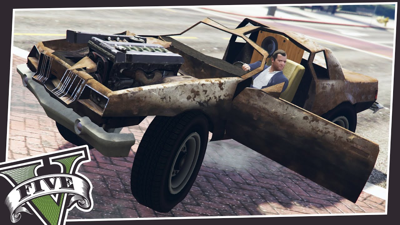 DRIVE SCRAP VEHICLES IN GTA 5!