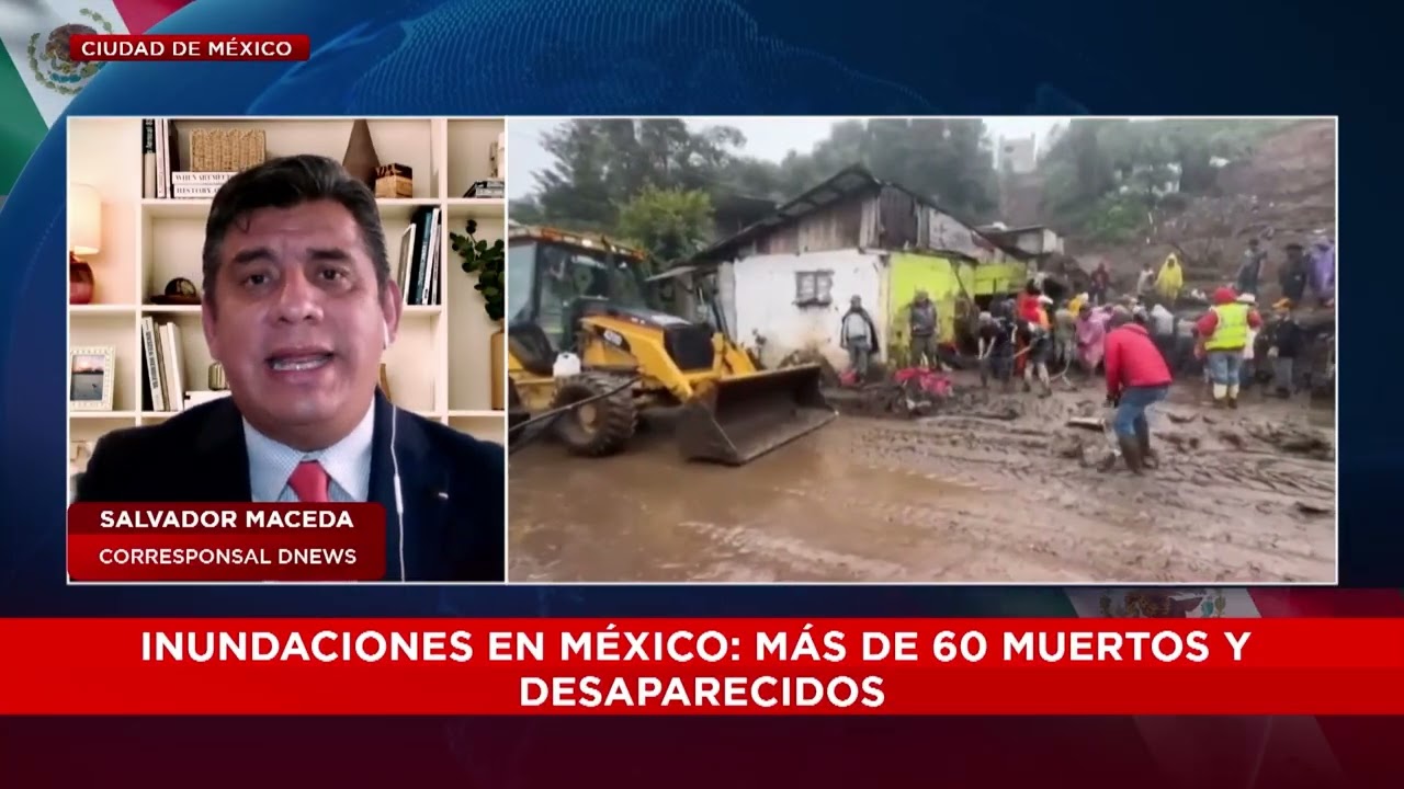 Reproches a la presidenta Claudia Sheimbaum por inundaciones @dnewsok