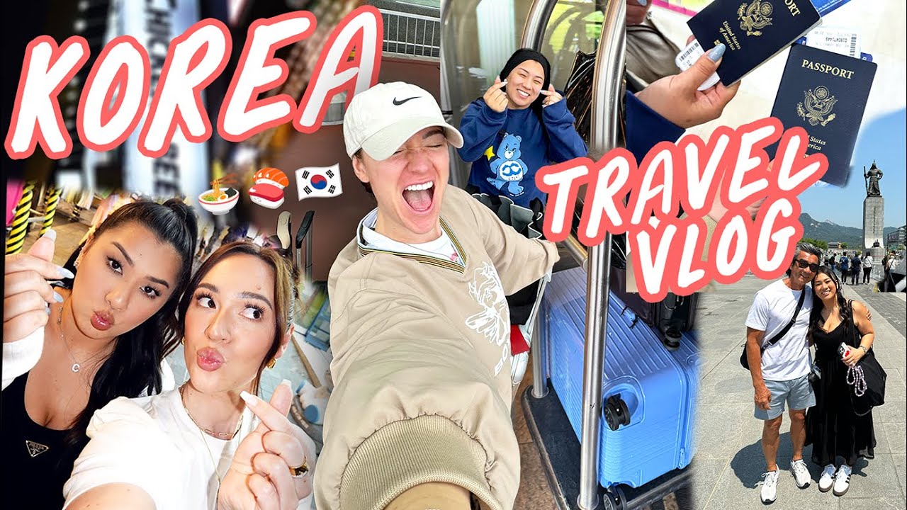 Alisha and Remi Travel to Seoul: Korean Street Food, Night Markets, and More!!