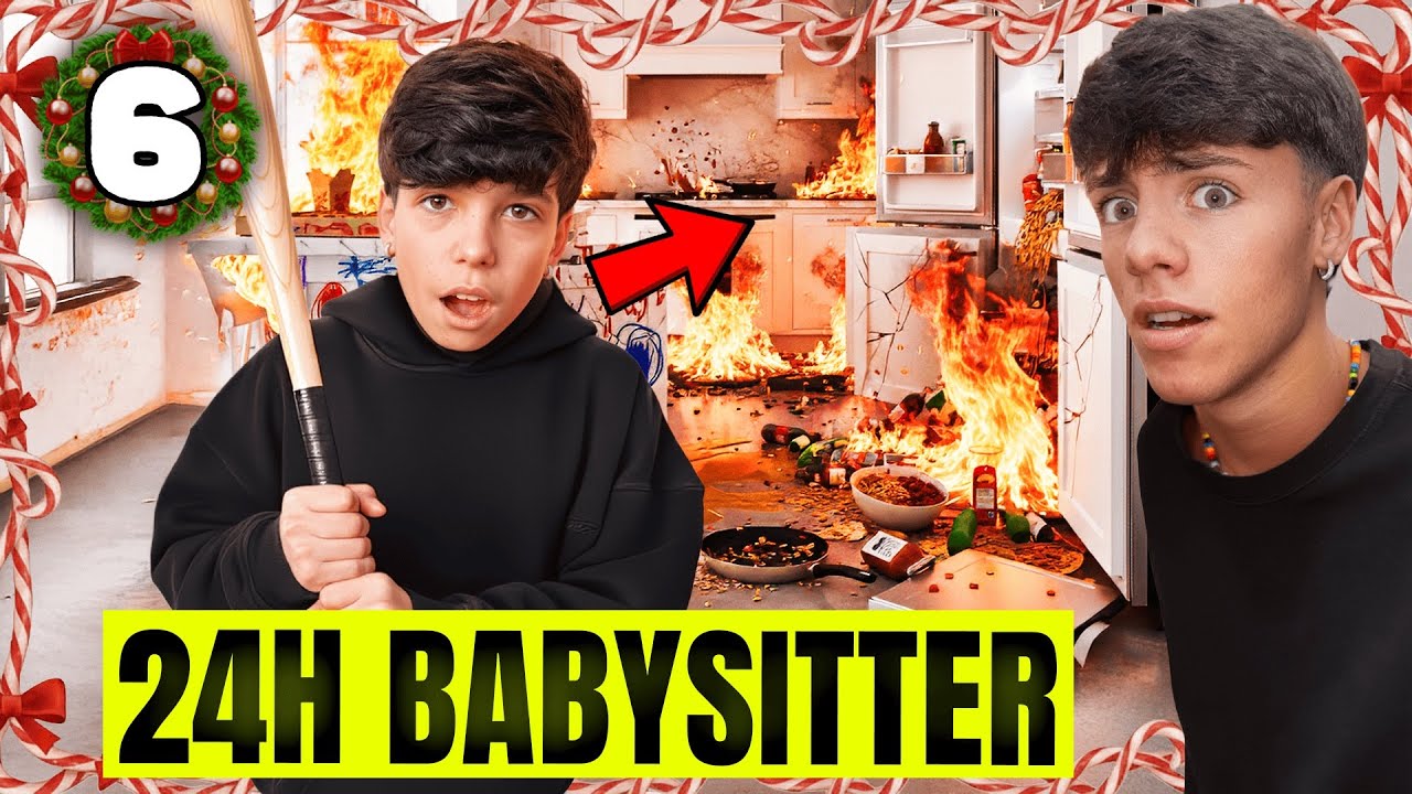🤬 BABYSITTER CATTIVO PER 24 ORE! w/ Lollo | #Vlogmas #6